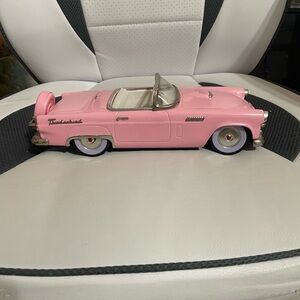 Classic Pink Convertible Thunderbird 1950’s Diecast car